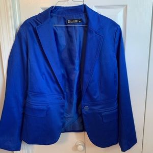 New York and company royal blue blazer